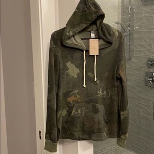 Alternative Apparel Ladies Camo hood